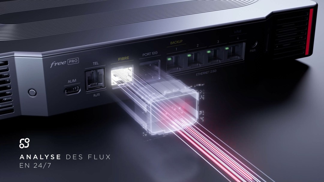 Cybersécurité Freebox Pro - Protection réseau et détection des menaces